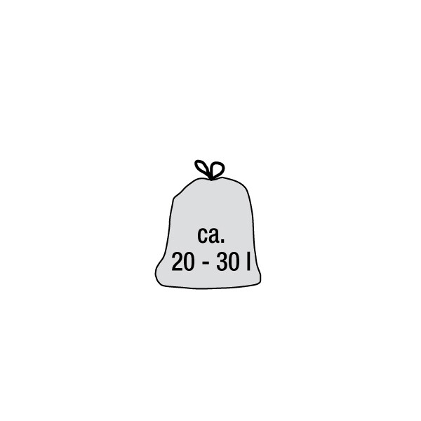 keeeper Abfalleimer "swantje", 10 Liter, silber graphite