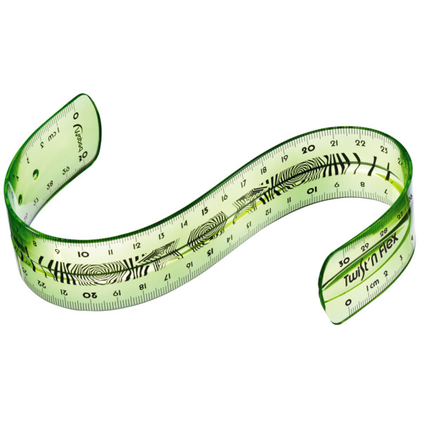 Maped Lineal Twist´n Flex Decor 15 Cm, Bunt | Office Discount