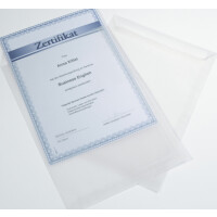 sigel Design-Versandtasche, C4, 100 g qm, transparent