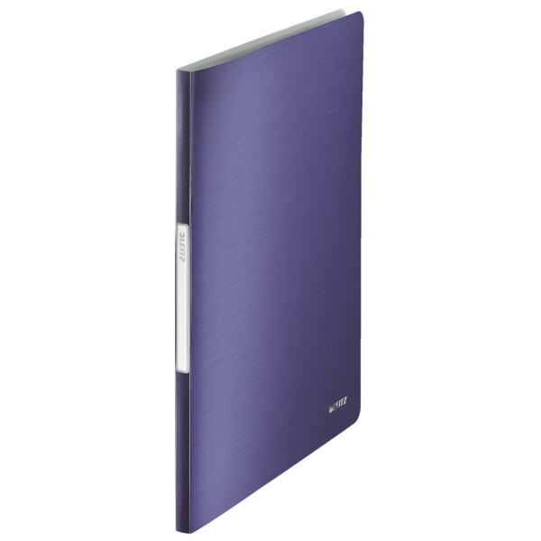 LEITZ Sichtbuch Style, A4, PP, mit 40 Hüllen, titan-blau