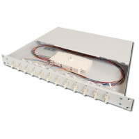 DIGITUS 19" Glasfaser LWL Spleißbox, OM4,...