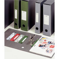 LEITZ Heftstreifen, 35 x 158 mm, PP-Folie, rot