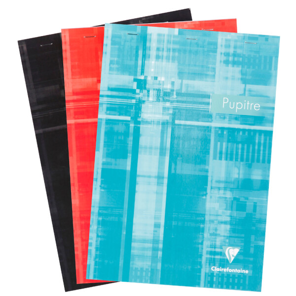 Clairefontaine Notizblock Pupitre, DIN A4, kariert, 80 Blatt