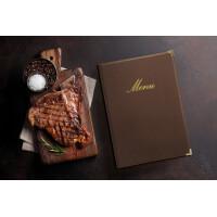 Securit Speisekarten-Mappe CLASSIC, A4, weinrot