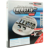 ANSMANN Ladestation "Energy 16 plus", mit 2...