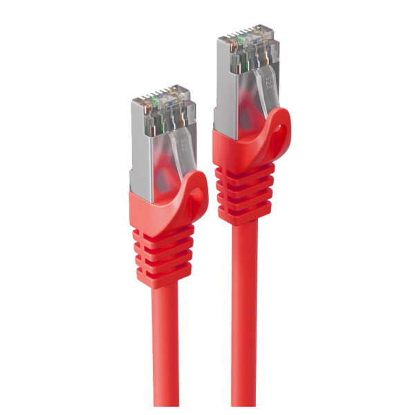 shiverpeaks Patchkabel Kat. 6A, U UTP, 0,25 mm rot