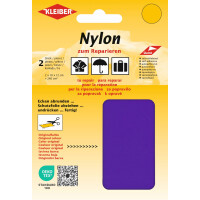 KLEIBER Nylon-Flicken, selbstklebend, grau