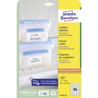 AVERY Zweckform Tiefkühl-Etiketten, 63,5 x 33,9 mm, weiß
