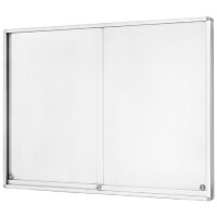 magnetoplan Schaukasten mit Schiebetüren, 27 x DIN A4