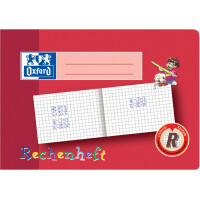 Oxford Zahlenlernheft, DIN A4 quer, Lineatur: ZL