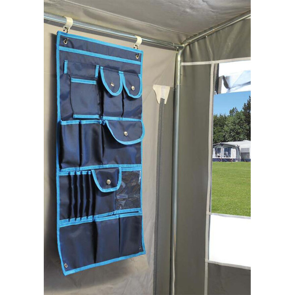 cartrend Caravan-Hängetasche, aus Polyester, 2 Fächer