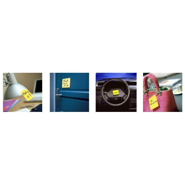 Post-it Haftnotiz-Würfel super sticky notes, 76 x 76 mm