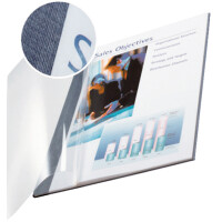 LEITZ Buchbindemappe impressBind, A4, 3,5 mm, weiß, Soft