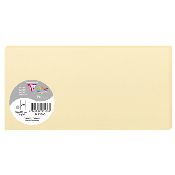 Pollen by Clairefontaine Karte DL, minze