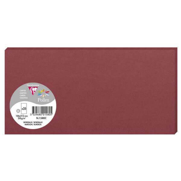 Pollen by Clairefontaine Karte DL, minze