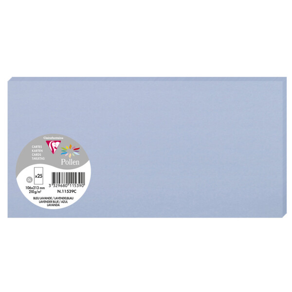 Pollen by Clairefontaine Karte DL, minze