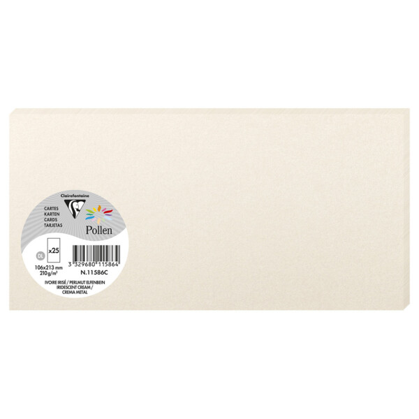 Pollen by Clairefontaine Karte DL, minze