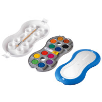 Pelikan Deckfarbkasten Space+, 24 Farben, blau