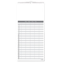 folia Kreativ-Wandkalender "Familienplaner",...