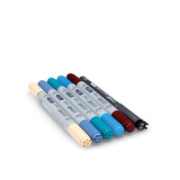 COPIC Marker ciao, 5+1 Set "Manga 2"