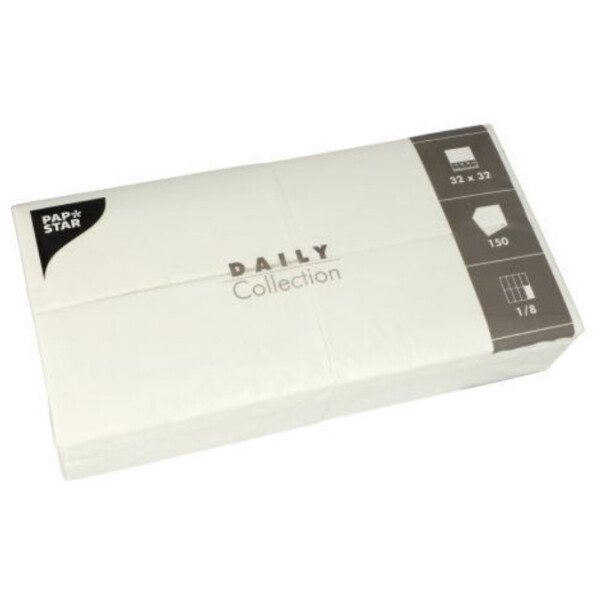 PAPSTAR Bistro-Servietten, 320 x 320 mm, 3-lagig, dunkelblau