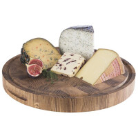 APS Buffetbrett PROFI, Durchmesser: 330 mm, braun