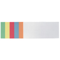 FRANKEN Moderationskarte, Rechteck, 205 x 95 mm, rot