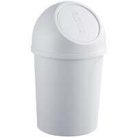 helit Abfalleimer "the flip", 6 Liter, weiß