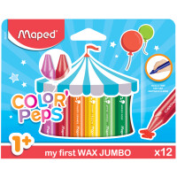 Maped my first Wachsmalstifte COLORPEPS WAX JUMBO,12er Etui