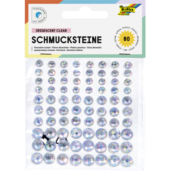 folia Schmucksteine "Summerheat", selbstklebend