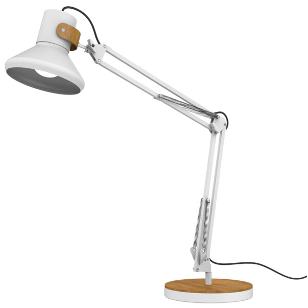 UNiLUX LED-Tischleuchte BAYA Bamboo, schwarz-bambus