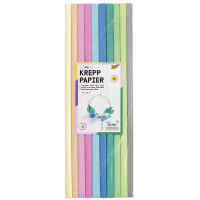 folia Krepppapier-Rollen TREND, 500 mm x 2 m, sortiert