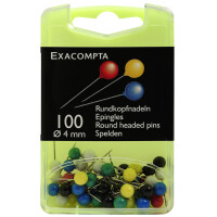 EXACOMPTA Markierungsnadeln, Größe: 4 mm,...