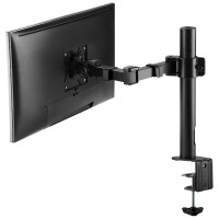 LogiLink Monitorhalterung, Armlänge: 380 mm, schwarz