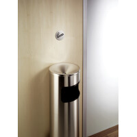 DURABLE Piktogramm "WC-Damen", Durchmesser: 83 mm, silber