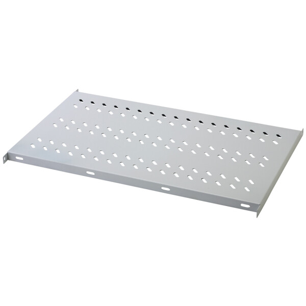 DIGITUS 19" Fachboden, 1 HE, Festeinbau, Tiefe: 720 mm