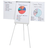 FRANKEN Flipchart "ECO Standard", 680 x 1.050 mm, hellgrau