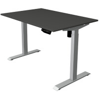 kerkmann Sitz-Steh-Schreibtisch Move 1, (B)1.200 mm, grau