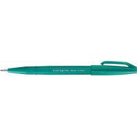 PentelArts Faserschreiber Brush Sign Pen, grün
