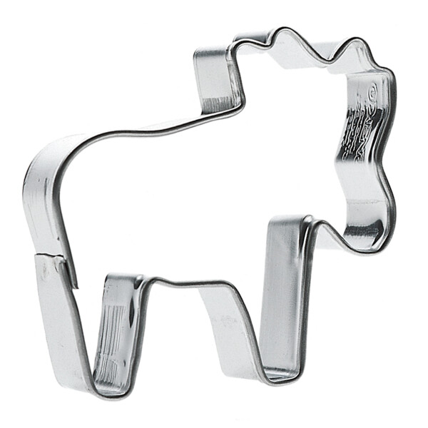 GastroMax Ausstechform Herz, Höhe: 75 mm, Edelstahl