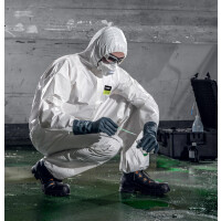 uvex Einweg-Schutzanzug 5 6 classic, weiß, XXL