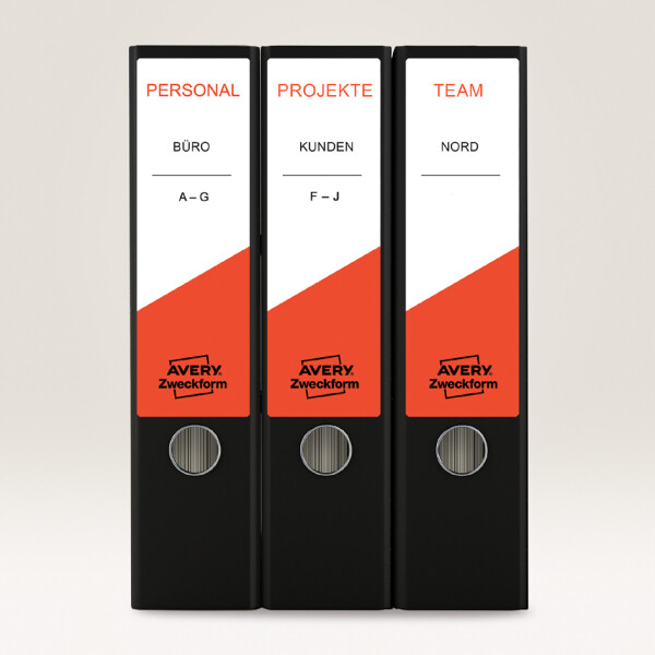 AVERY Zweckform Ordnerrücken-Etiketten, 59x192 mm, ablösbar