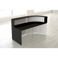 kerkmann Bogentheke Cento 1, (B)1.800 x (T)800 x (H)1.100 mm