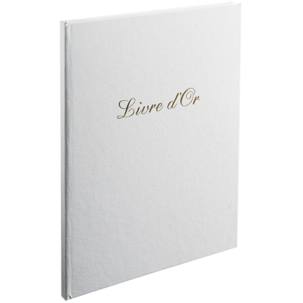 EXACOMPTA Gästebuch "Livre dOr", 270 x 220 mm, weiß