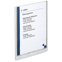 DURABLE Türschild CLICK SIGN, DIN A4, graphit