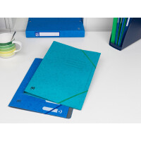 Oxford Eckspannermappe Top File+, DIN A4, schwarz
