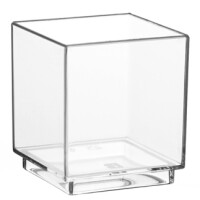 STARPAK Fingerfood-Schale eckig, 42 x 42 x 47 mm