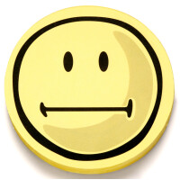 magnetoplan Bewertungssymbole Smilies negativ, rund