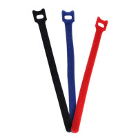 shiverpeaks BASIC-S Klett-Kabelbinder, 145 x 11 mm, farbig