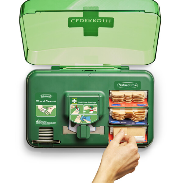 CEDERROTH Erste-Hilfe-Set "Wound Care Dispenser", im Spender